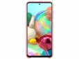 Накладка Samsung Silicone Cover для Samsung Galaxy A71 (EF-PA715TPEGRU) Pink - фото 4 - Samsung Experience Store — брендовый интернет-магазин