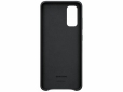 Панель Samsung Leather Cover для Samsung Galaxy S20 (EF-VG980LBEGRU) Black - фото 2 - Samsung Experience Store — брендовий інтернет-магазин