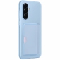 Чехол Samsung Card Slot Cover для Samsung A56 (EF-OA566TLEGWW) Blue - фото 2 - Samsung Experience Store — брендовый интернет-магазин