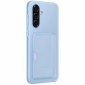Чехол Samsung Card Slot Cover для Samsung A36 (EF-OA366TLEGWW) Blue - фото 3 - Samsung Experience Store — брендовый интернет-магазин