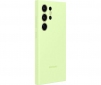 Панель Samsung Silicone Cover для Samsung Galaxy S24 Ultra (EF-PS928TGEGWW) Light Green - фото 2 - Samsung Experience Store — брендовый интернет-магазин