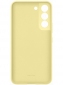 Панель Samsung Silicone Cover для Samsung Galaxy S22 Plus (EF-PS906TYEGRU) Butter Yellow - фото 2 - Samsung Experience Store — брендовый интернет-магазин