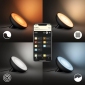 Светильник умный Philips Hue Bloom 2000K-6500K Color Bluetooth (929002376001) Black - фото 3 - Samsung Experience Store — брендовый интернет-магазин