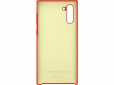 Накладка Samsung Silicone Cover для Samsung Galaxy Note 10 (EF-PN970TREGRU) Red - фото 2 - Samsung Experience Store — брендовый интернет-магазин