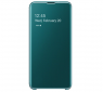 Чехол-книжка Samsung Clear View Cover для Samsung Galaxy S10e (EF-ZG970CGEGRU) Green - фото 4 - Samsung Experience Store — брендовый интернет-магазин