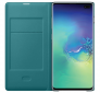 Чехол-книжка Samsung LED View Cover для Samsung Galaxy S10 Plus (EF-NG975PGEGRU) Green - фото 4 - Samsung Experience Store — брендовый интернет-магазин