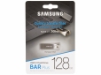 USB флеш накопичувач Samsung Bar Plus USB 3.1 128GB (MUF-128BE3/APC) Silver - фото 4 - Samsung Experience Store — брендовый интернет-магазин