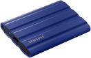 Жесткий диск Samsung Portable SSD T7 Shield 1Tb USB 3.2 Type-C (MU-PE1T0R/EU) Blue - фото 8 - Samsung Experience Store — брендовый интернет-магазин