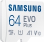 Карта пам'яті Samsung EVO Plus microSDXC 64 GB UHS-I Class 10 + SD-адаптер (MB-MC64KA/RU) - фото 5 - Samsung Experience Store — брендовый интернет-магазин