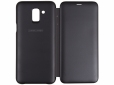 Чехол-книжка Samsung Wallet Cover для Samsung Galaxy J6 2018 (EF-WJ600CBEGRU) Black - фото 3 - Samsung Experience Store — брендовый интернет-магазин