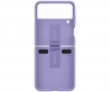 Накладка Silicone Cover with Ring для Samsung Galaxy Flip3 (EF-PF711TVEGRU) Lavender - фото 4 - Samsung Experience Store — брендовий інтернет-магазин