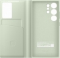 Чехол-книжка Samsung Smart View Wallet для Samsung Galaxy S24 Ultra (EF-ZS928CGEGWW) Light Green - фото 4 - Samsung Experience Store — брендовый интернет-магазин