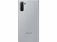 Чохол-книжка Samsung Clear View Cover для Samsung Galaxy Note 10 (EF-ZN970CSEGRU) Silver - фото 4 - Samsung Experience Store — брендовий інтернет-магазин