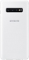 Чехол-книжка Samsung Clear View Cover для Samsung Galaxy S10 Plus (EF-ZG975CWEGRU) White - фото 2 - Samsung Experience Store — брендовый интернет-магазин