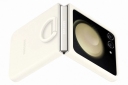 Накладка Silicone Cover with Ring для Samsung Galaxy Flip 5 (EF-PF731TUEGUA) Cream - фото 5 - Samsung Experience Store — брендовий інтернет-магазин