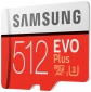 Карта пам'яті Samsung EVO Plus microSDXC 512GB UHS-I Class 10 + SD адаптер (MB-MC512HA/RU) - фото 3 - Samsung Experience Store — брендовый интернет-магазин