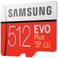 Карта пам'яті Samsung EVO Plus microSDXC 512GB UHS-I Class 10 + SD адаптер (MB-MC512HA/RU) - фото 3 - Samsung Experience Store — брендовий інтернет-магазин