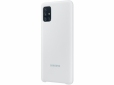 Накладка Samsung Silicone Cover для Samsung Galaxy A51/А515 (EF-PA515TWEGRU) White - фото 3 - Samsung Experience Store — брендовый интернет-магазин