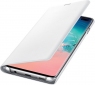 Чехол-книжка Samsung LED View Cover для Samsung Galaxy S10 Plus (EF-NG975PWEGRU) White - фото 4 - Samsung Experience Store — брендовый интернет-магазин
