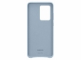 Панель Samsung Leather Cover для Samsung Galaxy S20 Ultra (EF-VG988LLEGRU) Sky Blue - фото 3 - Samsung Experience Store — брендовий інтернет-магазин