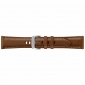 Ремешок Ridge Stitch Leather Band для Samsung Galaxy Watch 3 (45mm) ET-SLR84LAEGRU Brown - фото 3 - Samsung Experience Store — брендовый интернет-магазин