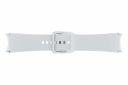 Ремешок Samsung Sport Band (S/M) для Samsung Galaxy Watch 4/4 Classic/5/5 Pro/6/6 Classic (ET-SFR93SSEGEU) Silver - фото 3 - Samsung Experience Store — брендовый интернет-магазин