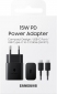 Сетевое зарядное устройство Samsung 15W Power Adapter Type-C Cable (EP-T1510XBEGEU) Black - фото 5 - Samsung Experience Store — брендовый интернет-магазин