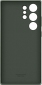 Панель Samsung Leather Cover для Samsung Galaxy S23 Ultra (EF-VS918LGEGRU) Green - фото 2 - Samsung Experience Store — брендовый интернет-магазин