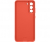 Панель Samsung Silicone Cover для Samsung Galaxy S21 FE (EF-PG990TPEGRU) Coral - фото 5 - Samsung Experience Store — брендовый интернет-магазин