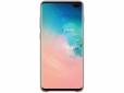 Панель Samsung Leather Cover для Samsung Galaxy S10 Plus (EF-VG975LJEGRU) Gray - фото 2 - Samsung Experience Store — брендовый интернет-магазин