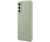 Панель Samsung Silicone Cover для Samsung Galaxy S21 FE (EF-PG990TMEGRU) Olive Green - фото 3 - Samsung Experience Store — брендовий інтернет-магазин