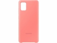 Накладка Samsung Silicone Cover для Samsung Galaxy A51/А515 (EF-PA515TPEGRU) Pink - фото 5 - Samsung Experience Store — брендовый интернет-магазин