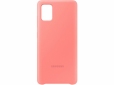 Накладка Samsung Silicone Cover для Samsung Galaxy A51/А515 (EF-PA515TPEGRU) Pink - фото 5 - Samsung Experience Store — брендовий інтернет-магазин