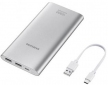 Портативна батарея Samsung 10000 mAh 15W (EB-P1100CSRGRU) Silver - фото 3 - Samsung Experience Store — брендовый интернет-магазин