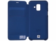 Чехол-книжка Samsung Flip wallet cover A6 2018 (EF-WA600CLEGRU) Blue - фото 2 - Samsung Experience Store — брендовый интернет-магазин