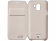 Чехол-книжка Samsung Wallet Cover для Samsung Galaxy J6 2018 (EF-WJ600CFEGRU) Gold - фото 3 - Samsung Experience Store — брендовый интернет-магазин