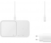 Беспроводное зарядное устройство Samsung Wireless Charger Pad Duo 15W (EP-P5400TWRGRU) White - фото 2 - Samsung Experience Store — брендовый интернет-магазин