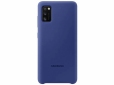 Накладка Samsung Silicone Cover для Samsung Galaxy A41 (EF-PA415TLEGRU) Blue - фото 2 - Samsung Experience Store — брендовый интернет-магазин