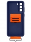 Накладка Samsung Silicone with Strap Cover для Samsung Galaxy S21 FE (EF-GG990TNEGRU) Navy - фото 3 - Samsung Experience Store — брендовый интернет-магазин