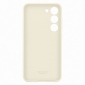 Панель Samsung Silicone Cover для Samsung Galaxy S23 Plus (EF-PS916TUEGRU) Cream - фото 2 - Samsung Experience Store — брендовий інтернет-магазин