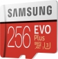 Карта памяти Samsung EVO Plus microSDXC 256GB UHS-I Class 10 + SD-адаптер (MB-MC256HA/RU) - фото 2 - Samsung Experience Store — брендовый интернет-магазин