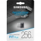 USB флеш накопитель Samsung Fit Plus 256GB USB 3.2 Gen2x2 (MUF-256AB/APC) Black/Silver - фото 3 - Samsung Experience Store — брендовый интернет-магазин