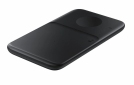 Бездротовий зарядний пристрій Samsung Wireless Charger Duo (EP-P4300TBRGRU) Black - фото 4 - Samsung Experience Store — брендовий інтернет-магазин