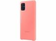 Накладка Samsung Silicone Cover для Samsung Galaxy A51/А515 (EF-PA515TPEGRU) Pink - фото 3 - Samsung Experience Store — брендовий інтернет-магазин