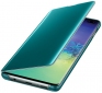 Чехол-книжка Samsung Clear View Cover для Samsung Galaxy S10 Plus (EF-ZG975CGEGRU) Green - фото 4 - Samsung Experience Store — брендовый интернет-магазин