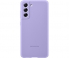 Панель Samsung Silicone Cover для Samsung Galaxy S21 FE (EF-PG990TVEGRU) Lavender - фото 4 - Samsung Experience Store — брендовий інтернет-магазин
