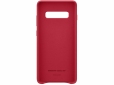 Панель Samsung Leather Cover для Samsung Galaxy S10 Plus (EF-VG975LREGRU) Red - фото 4 - Samsung Experience Store — брендовый интернет-магазин