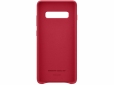Панель Samsung Leather Cover для Samsung Galaxy S10 Plus (EF-VG975LREGRU) Red - фото 4 - Samsung Experience Store — брендовий інтернет-магазин