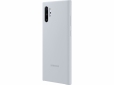 Накладка Samsung Silicone Cover для Samsung Galaxy Note 10 Plus (EF-PN975TSEGRU) Silver - фото 3 - Samsung Experience Store — брендовий інтернет-магазин