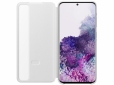 Чехол-книжка Samsung Clear View Cover для Samsung Galaxy S20 (EF-ZG980CWEGRU) White - фото 3 - Samsung Experience Store — брендовый интернет-магазин